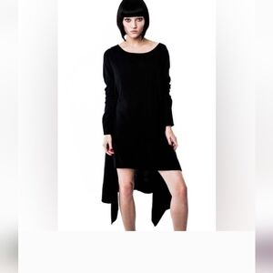 Killstar After Effect Gray Tunic Sweater Dress